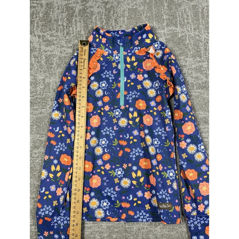 Matilda Jane Long Sleeve Girls Swim Top Shirt Size 8 - Picture 4 of 5